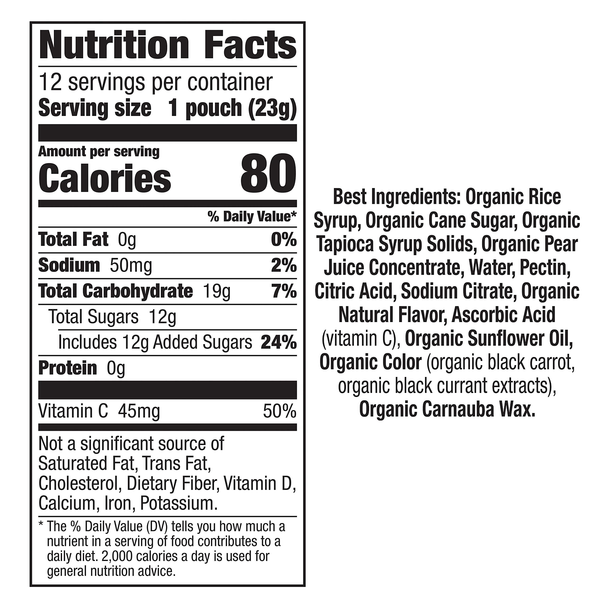 Annie's Homegrown Annie\'s Organic Berry Patch Bunny Fruit Snacks, Gluten Free, 12 Pouches, 9.6 oz.