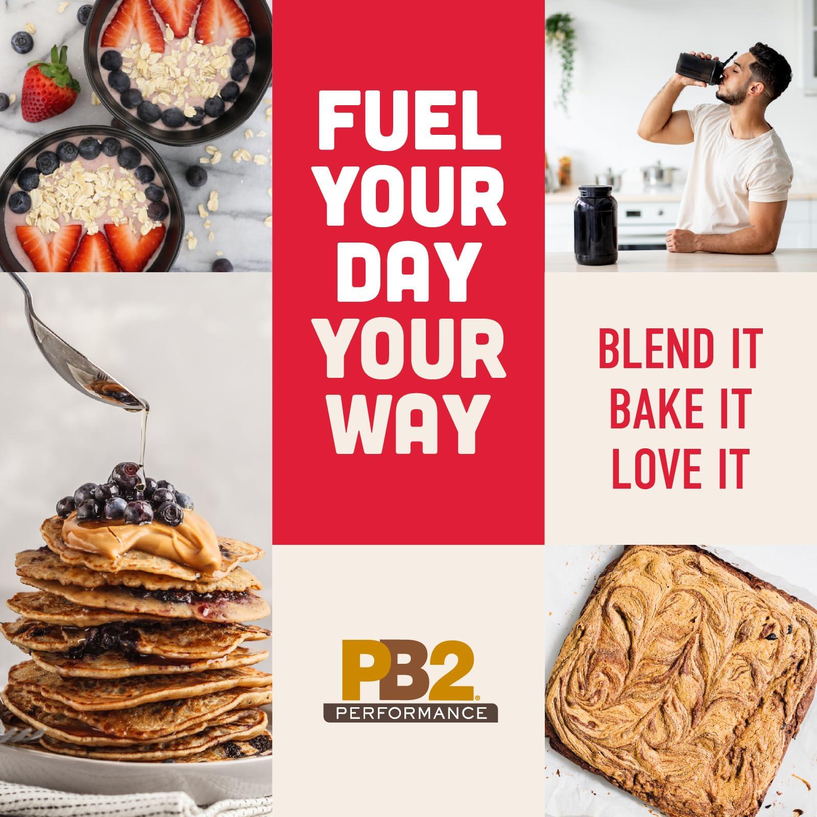 PB2 PB2 Performance Peanut Protein Powder with Madagascar Vanilla [2 lb/32 oz Jar] 20g of Vegan Plant Based Protein Powder, Non GMO, Gluten Free, Non Dairy