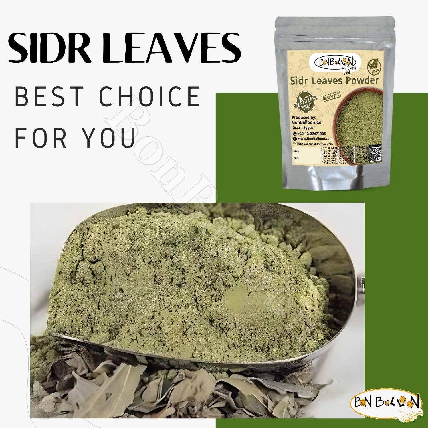 bonballoon bonballoon Wholesale Seder Sidr Leaves Leaf Powder for The Hair Skin Care Body (Lote Tree Jujube Ziziphus Spina Christi Christ Golchin Lotus) Herbs (26.5 oz / 750 gm)
