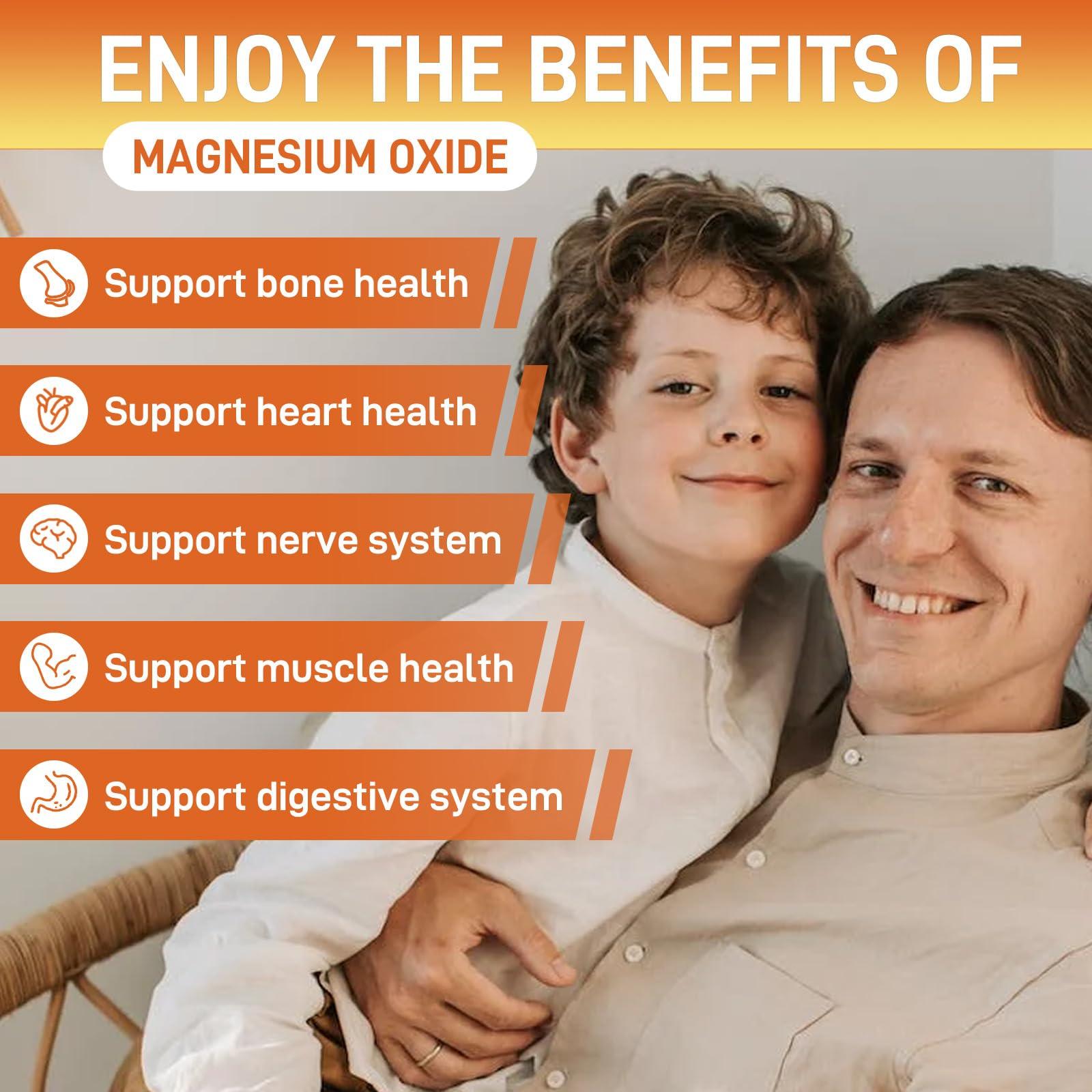 duwhot duwhot Migraine Relief - Vitamin B2 Gummies (Riboflavin) 400mg & Magnesium Oxide Gummies 400mg, Headache Relief & Nervous System Support