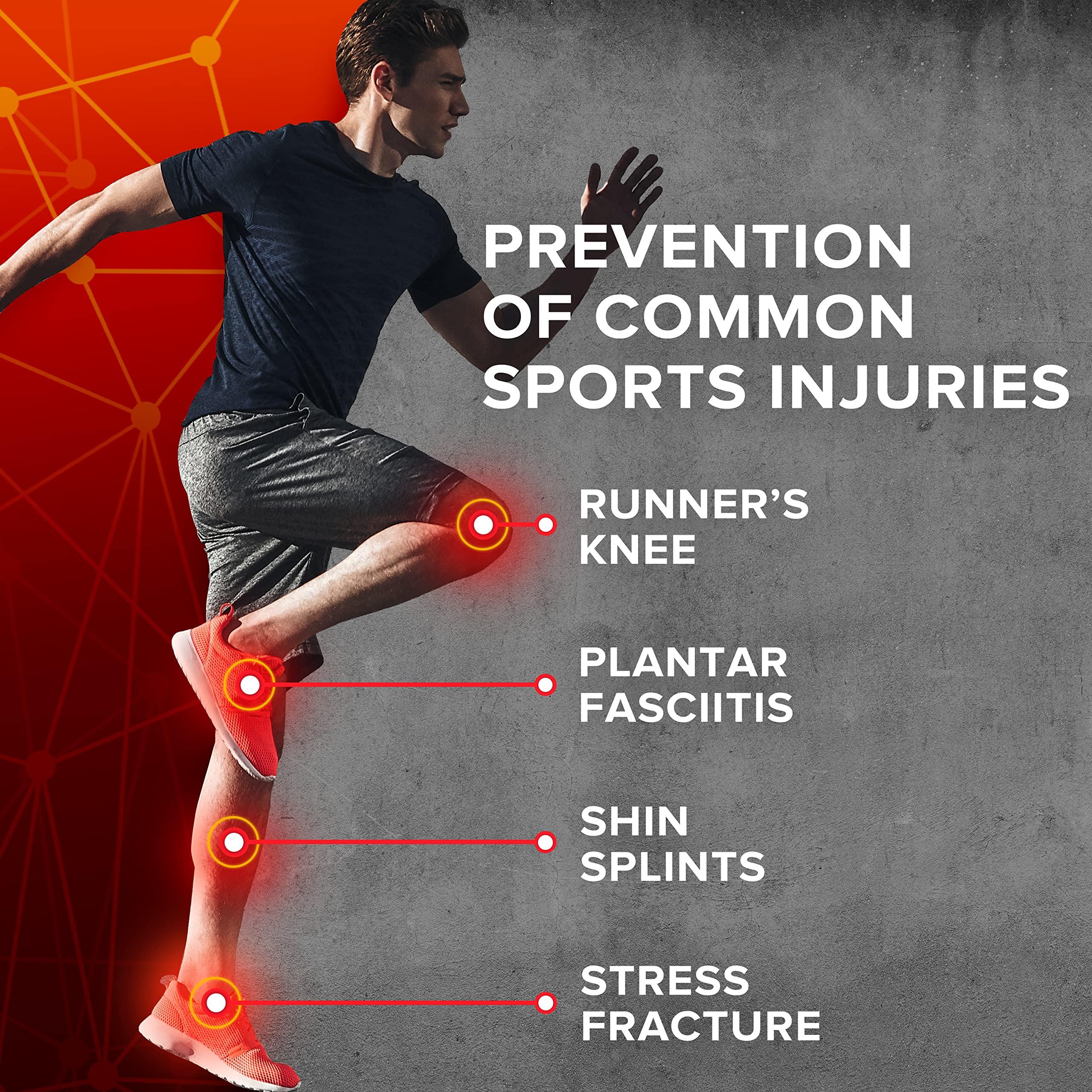 EASYFEET Running Athletic Shoe Insoles Men Women - Sport Insole - Shock Absorption Inserts - Walking Hiking Hockey Tennis Basketball - Orthotic Comfort Cushions Insoles Sneakers