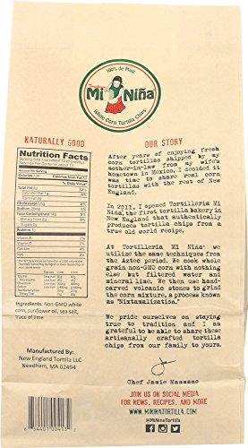 MI NINA Mi Nina, Sea Salt White Corn Tortilla Chip, 12 oz