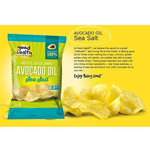 Good Health Good Health Kettle Style Chips, Avocado Oil Sea Salt Chips, 5 Oz