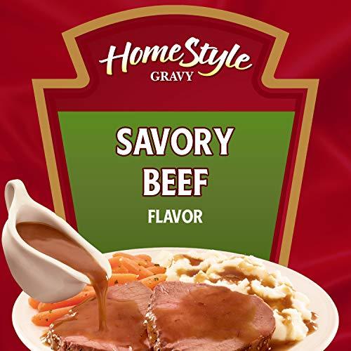 Heinz Heinz Homestyle Savory Beef Gravy (12 oz Jars, Pack of 12)