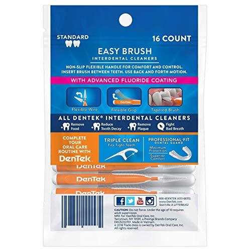 DenTek DenTek Easy Brush Interdental Cleaners, Mint, 16 Count