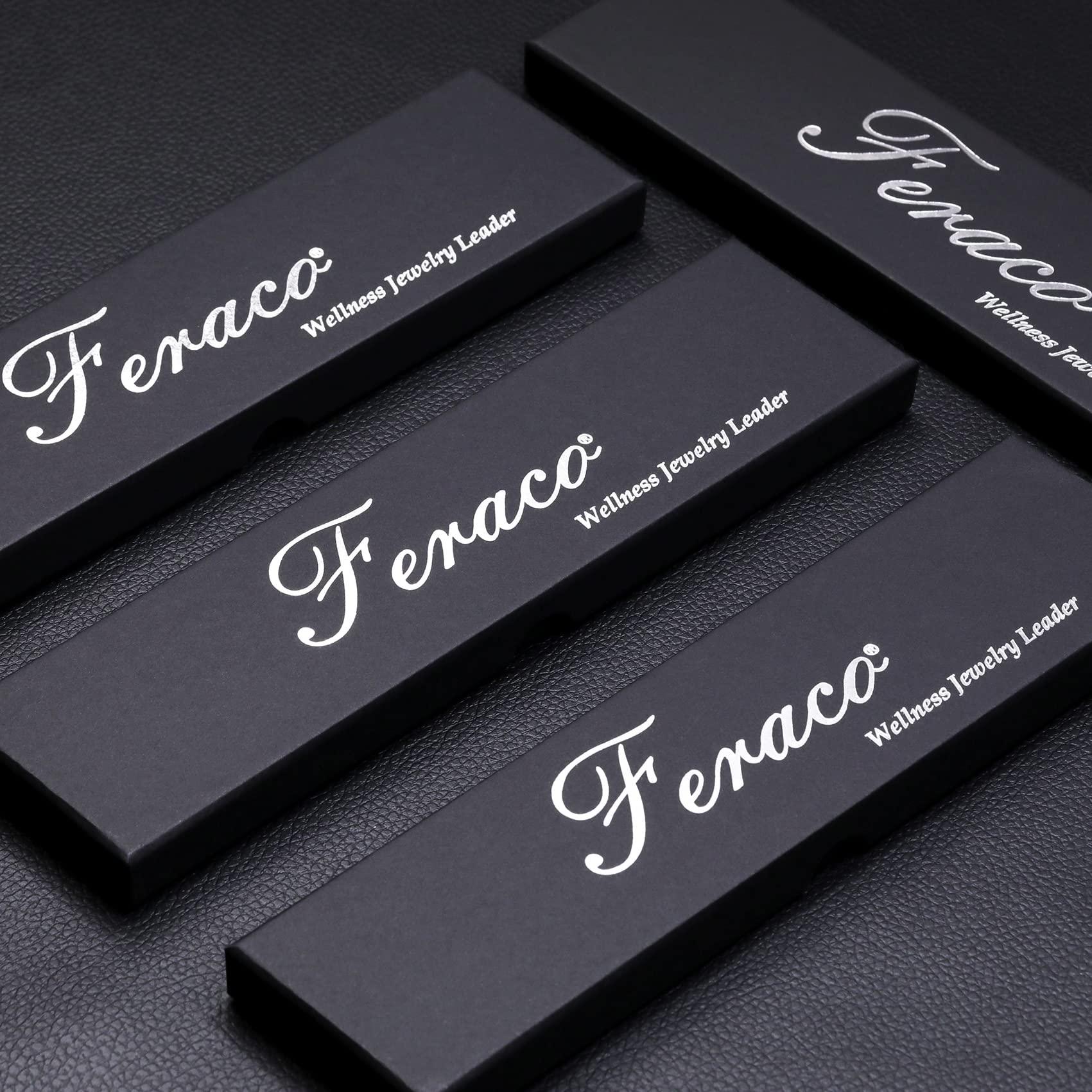 Feraco Feraco Copper Bracelet for Men - Magnetic Copper Magnetic Bracelets - 100% Pure Copper Jewelry Gift with Adjustable Sizing Tool