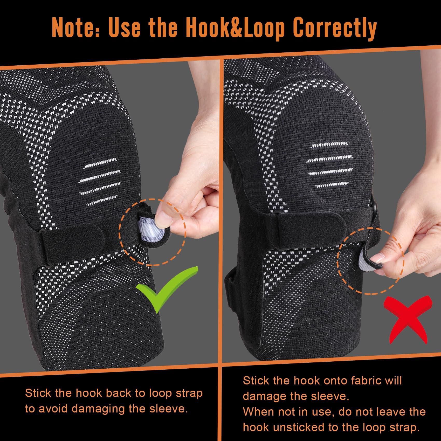 Braceel Braceel knee compression sleeve for knee pain Men & Women, with Patella Gel Pad & Side Stabilizers, Patella Stabilizing Knee Support Brace for Men, Women, Workout, ACL, PCL, MCL, Meniscus Tear,