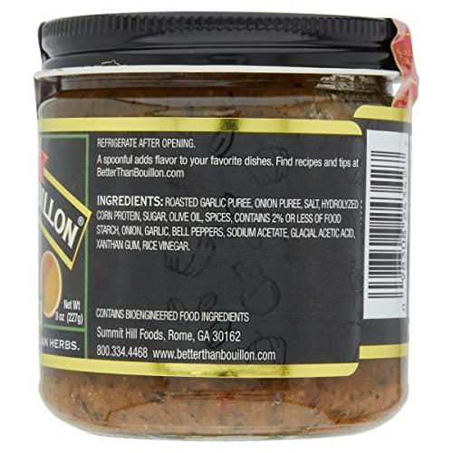 Better Than Bouillon Better Than Bouillon Culinary Collection Base, Italian Herb Base, Contains 38 Servings Per Jar, 8-Ounce Glass Jar (Pack of 1)