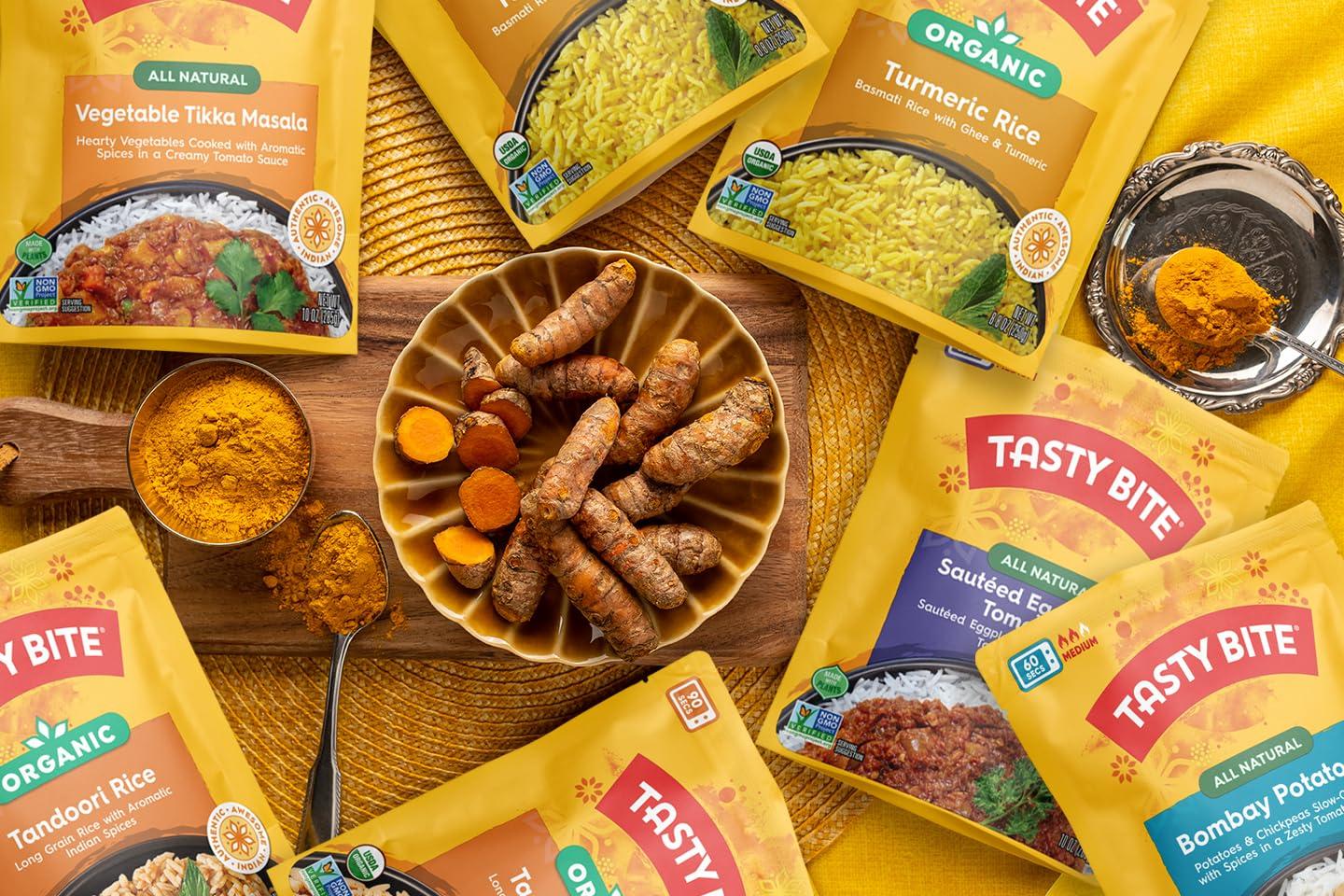 TASTY BITE TASTYBITE Organic Turmeric Rice, 8.8 OZ