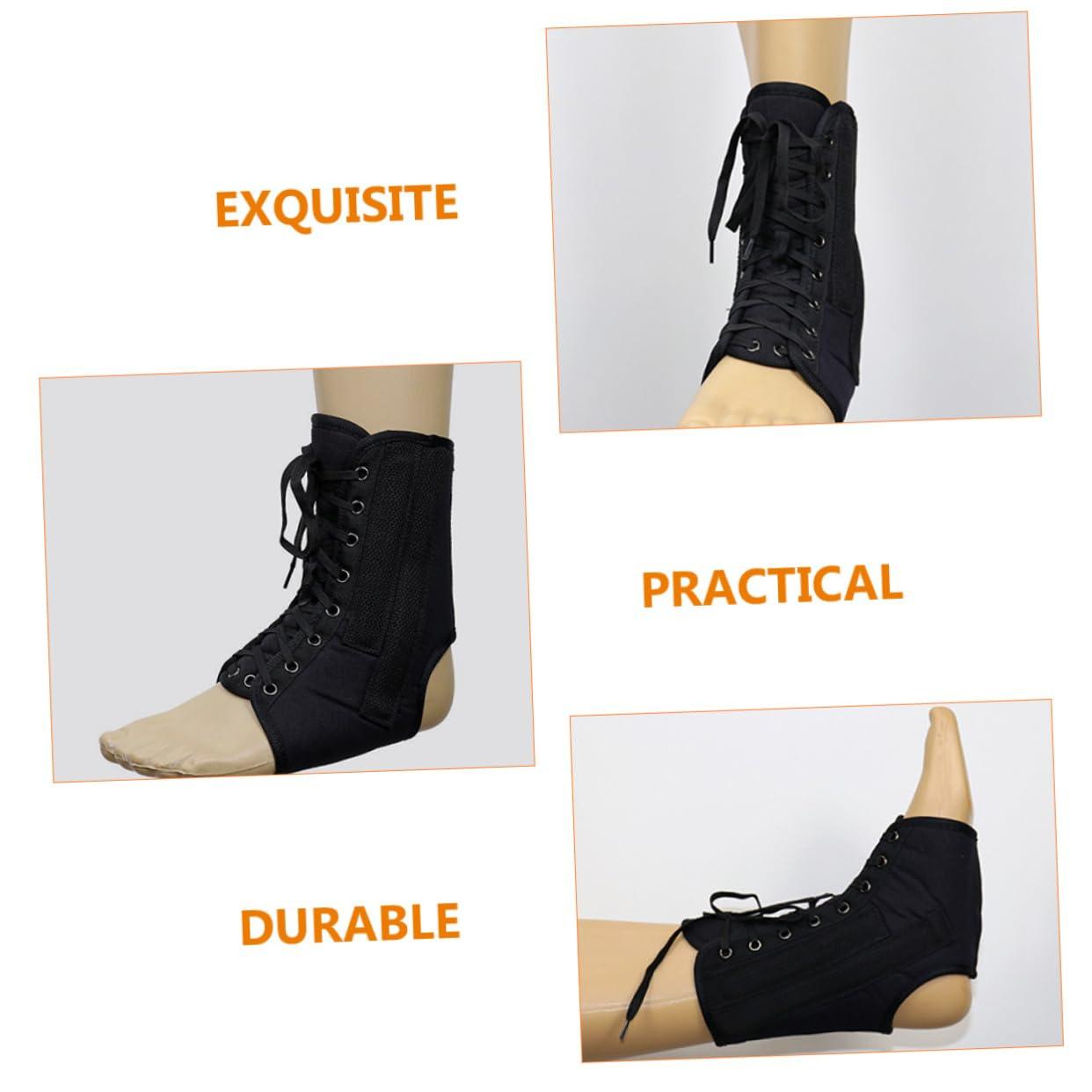 Mobestech Mobestech Ankle Bone Strap Ankle Braces Carpal Tunnel Wrist Brace Socks Ankle Tape Carpal Tunnel Wrist Splint Night Sock Aid Patella Tendon Strap Thumb Ankle Weights Heel Steel Support Black