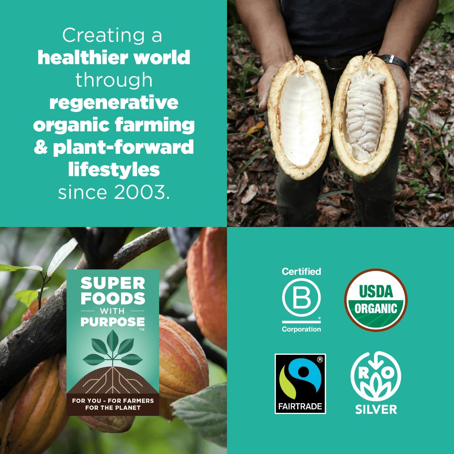 Navitas Organics Navitas Organics Organic Cacao Powder, Non-GMO, Fair Trade, Gluten-Free, 16 Ounce