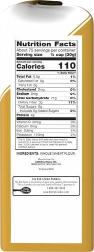 Gold Medal Gold Medal Premium Quality All Natural Whole Wheat Flour For Baking, 5 lb (Pack of 2)