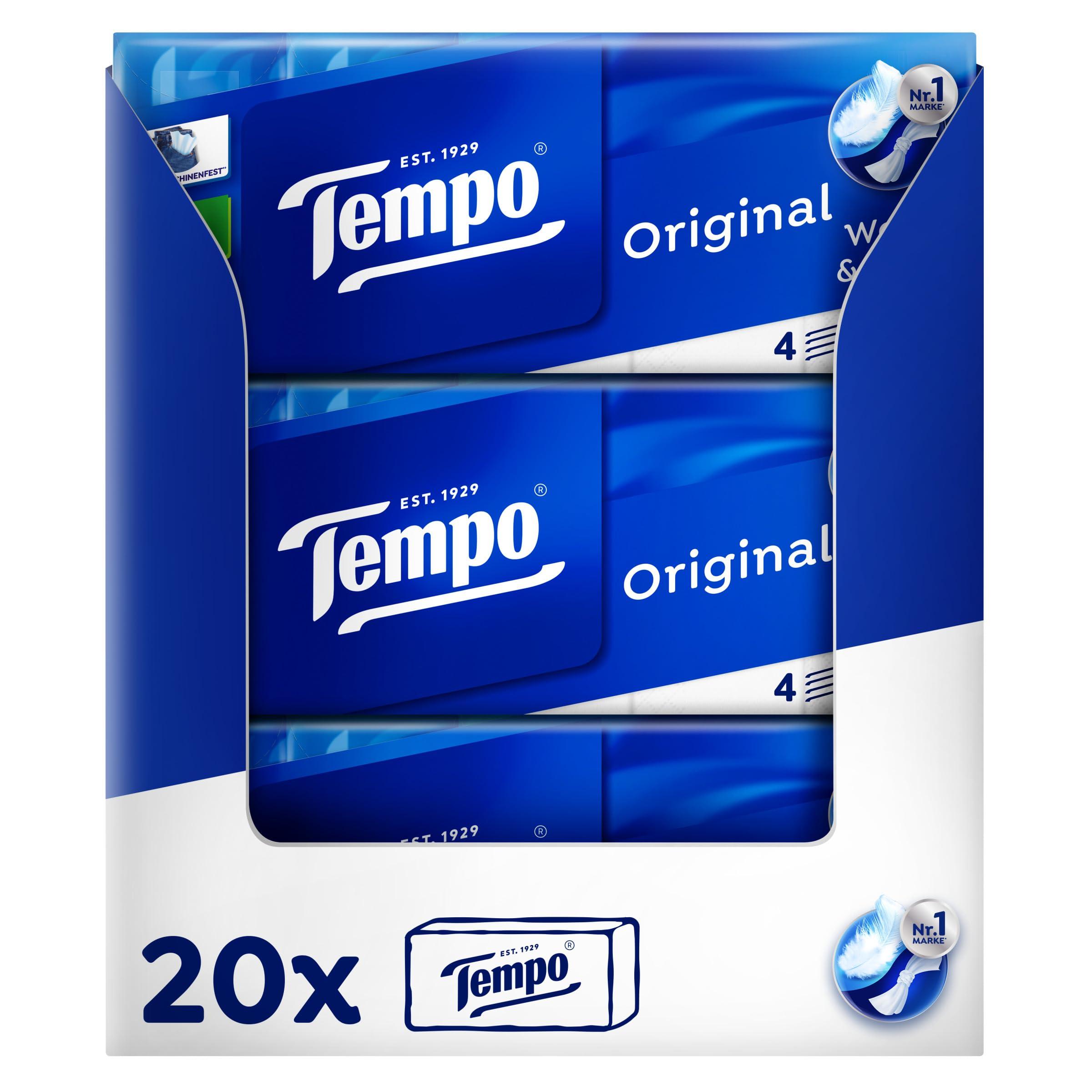 Tempo Tempo Tissues 15 Pack (15x10 Tissues)