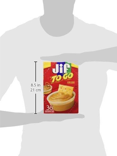Jif Jif Creamy Peanut Butter, 36 Count