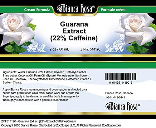 Bianca Rosa Guarana Extract (22% Caffeine) Cream (2 oz, ZIN: 514190)