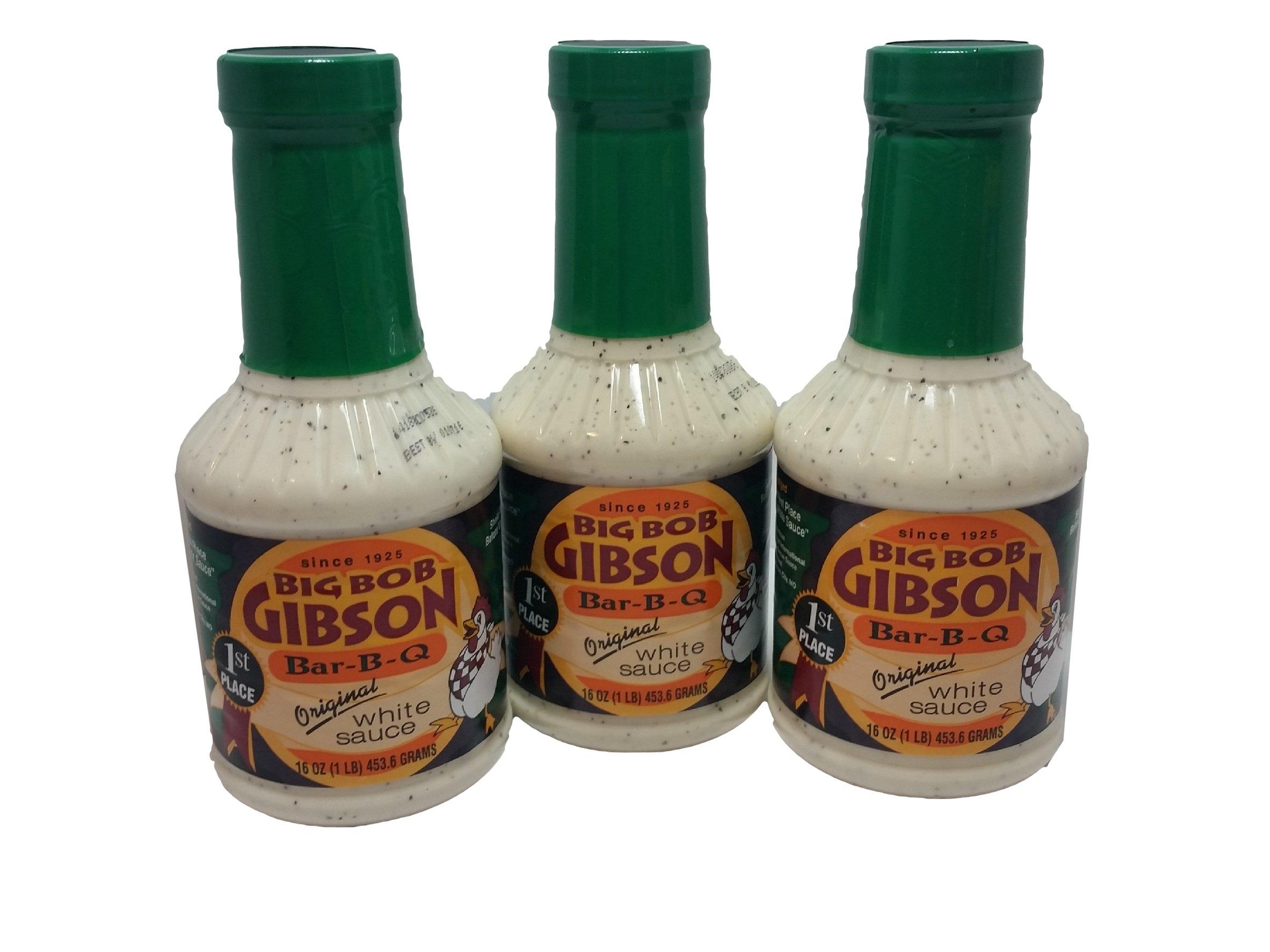 Big Bob Gibson's Big Bob Gibsons Original White Sauce - 3 pack