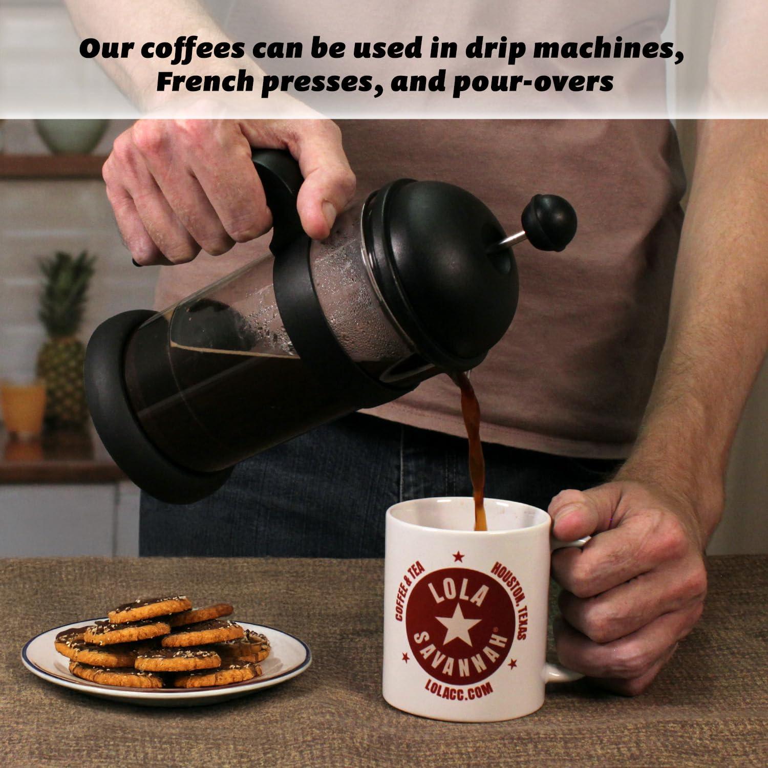 Lola Savannah Lola Savannah Taste of Texas Ground Caffeinated Coffee, 2lb, 1 Pack