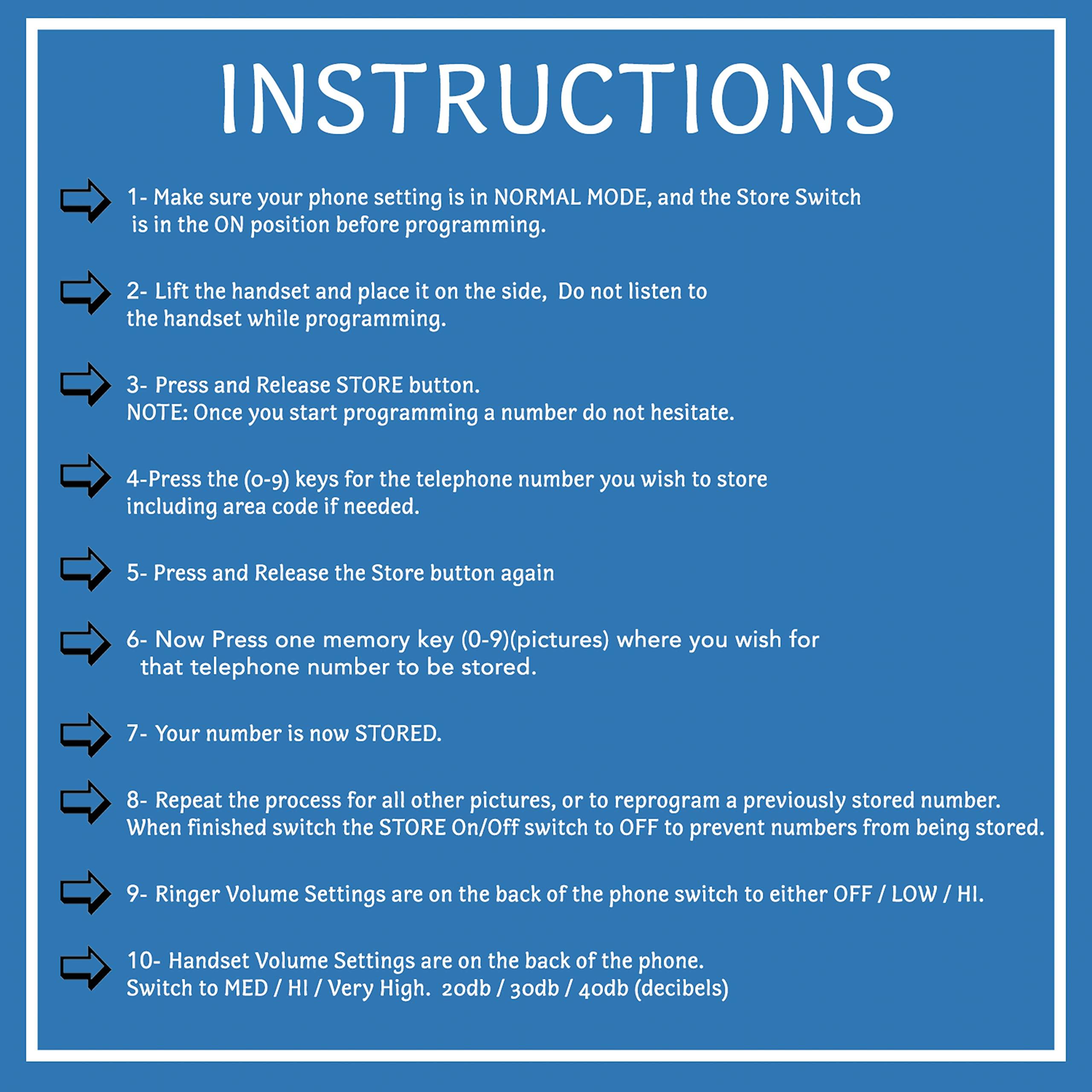 Future Call Future Call FC-8888 Big Button Phone for Seniors | Large Button Phones for Seniors | Phone for Visually Impaired and Telephones for Hearing Impaired | 40db Handset | Best Landline Phones for Seniors
