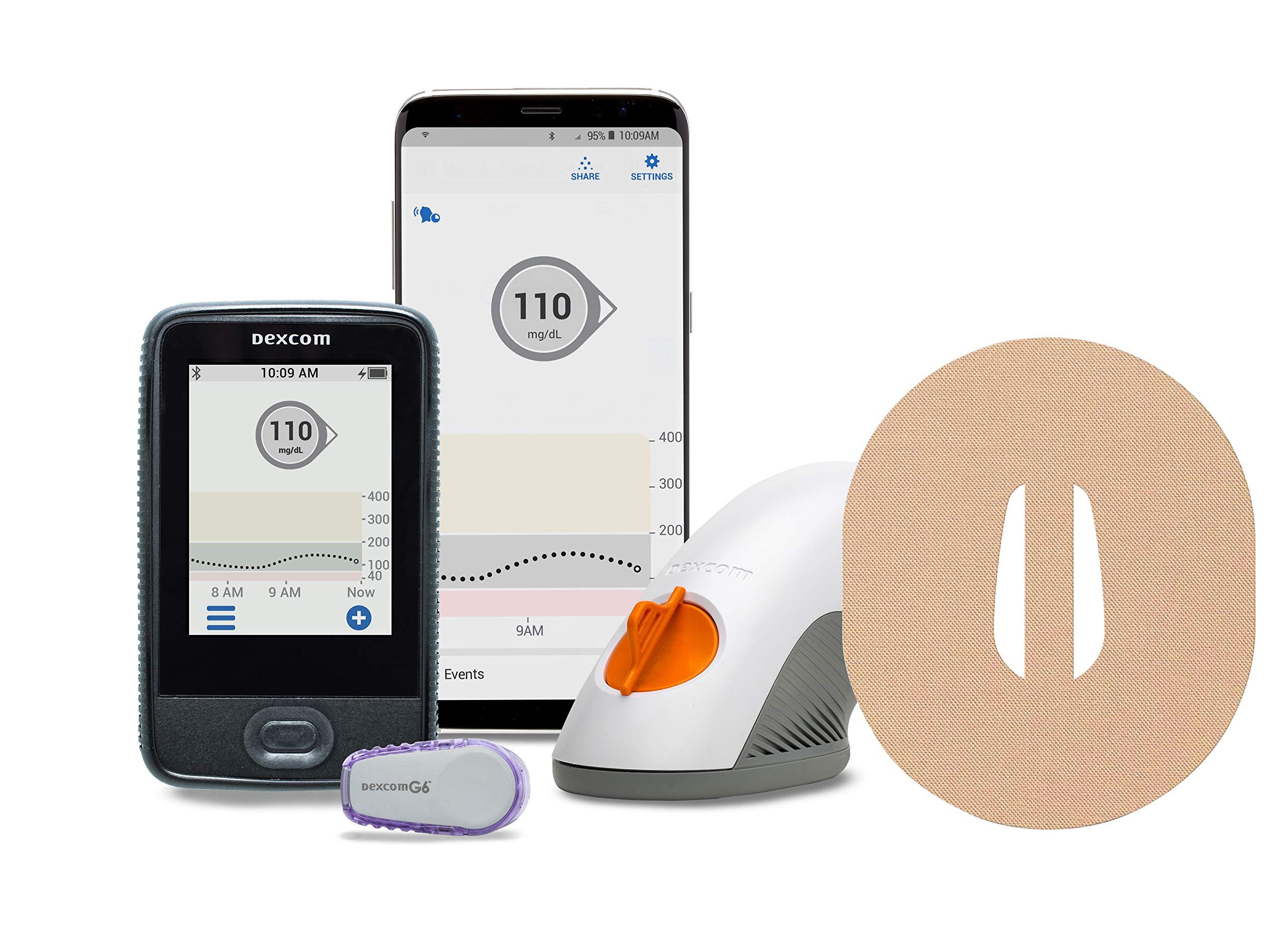 Sticky Patch Dexcom Ultra-Strong Waterproof Adhesive Patches - 25 Patch Pack for G6 CGM Glucose Monitors - Safe & Convenient Sticky Tac Grip for Active Diabetics - Swimming, Running, Working Out Skin Tape