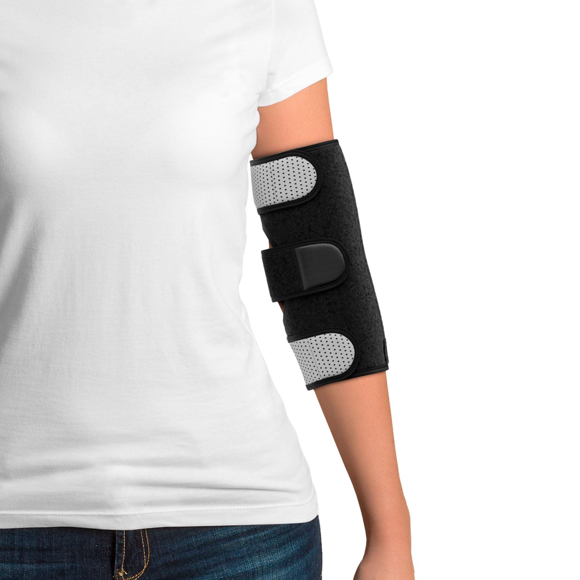 MARS WELLNESS MARS WELLNESS Universal Elbow Immobilizer - Adjustable - Cubital Tunnel Brace Support for, Tennis Elbow, Ulnar Nerve Injury Sprains, Strains, and Fractures - One Size Fits Most