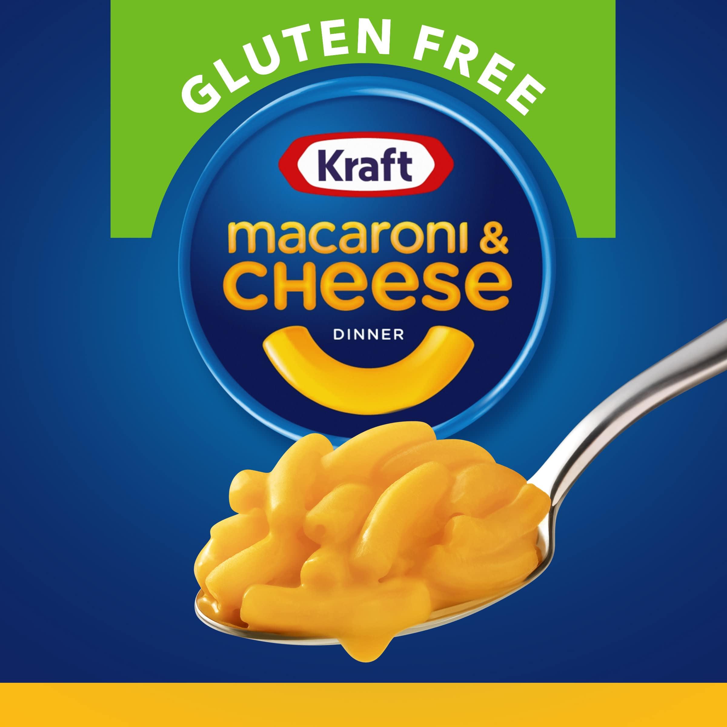 Kraft Kraft Gluten Free Original Mac & Cheese Macaroni and Cheese Dinner, 4 ct Pack, 1.9 oz Cups