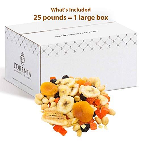 L'Orenta L'Orenta Gourmet Fruit & Nut Mix (Fruit Fusion, 25 Pounds)