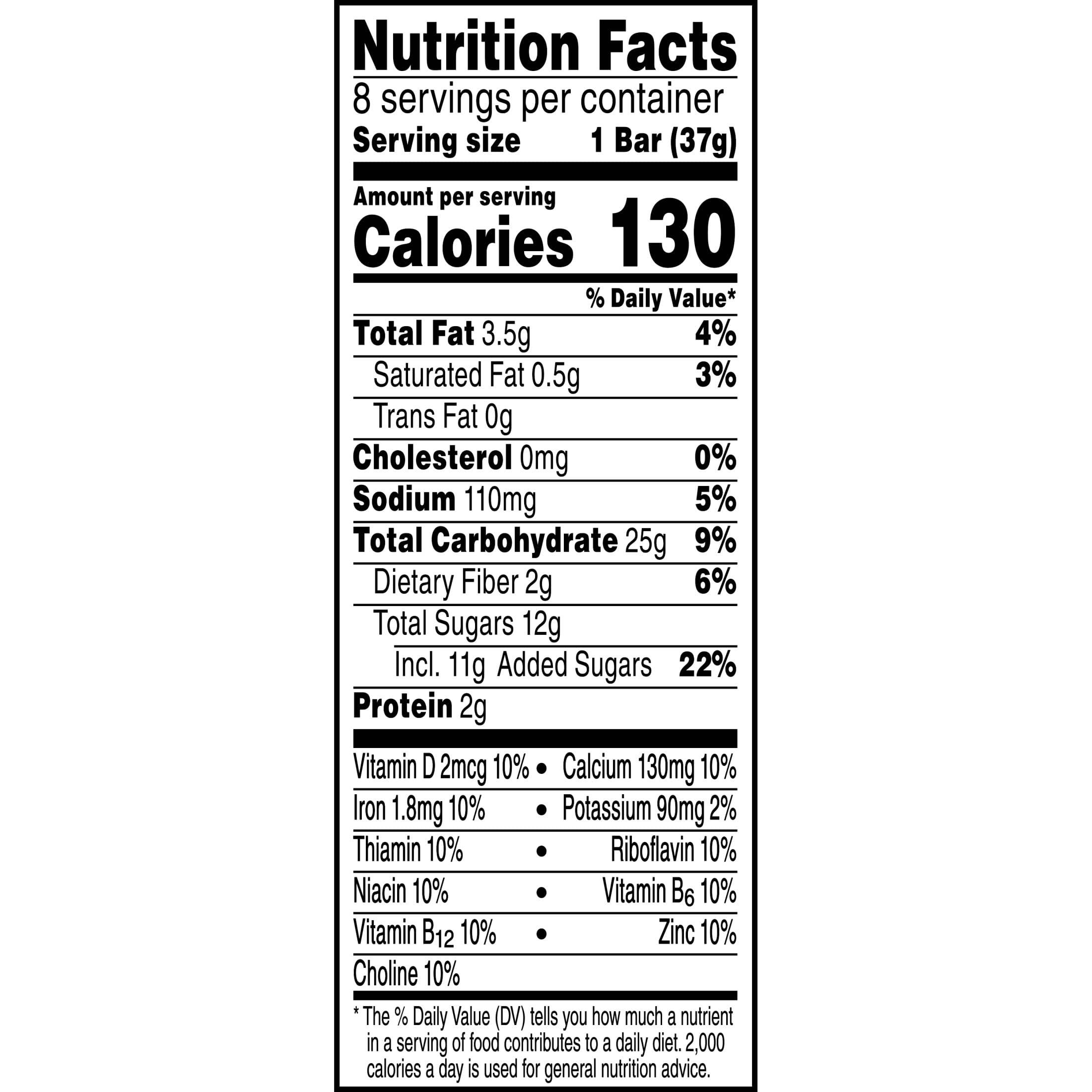 Nutri Grain Nutri-Grain Soft Baked Breakfast Bars, Made with Whole Grains, Kids Snacks, Variety Pack (4 Boxes, 32 Bars)