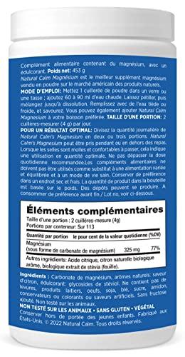 Natural Vitality Natural Vitality Vitamin Calm Lemon, 16 oz