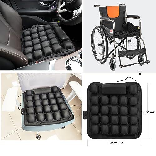 YUNYEUNG YUNYEUNG Electric Inflatable Wheelchair Cushions for Pressure reliefUlcer & Pressure Sore Prevention - Pain Relief Cushion for Extended Sitting Air Seat Cushions