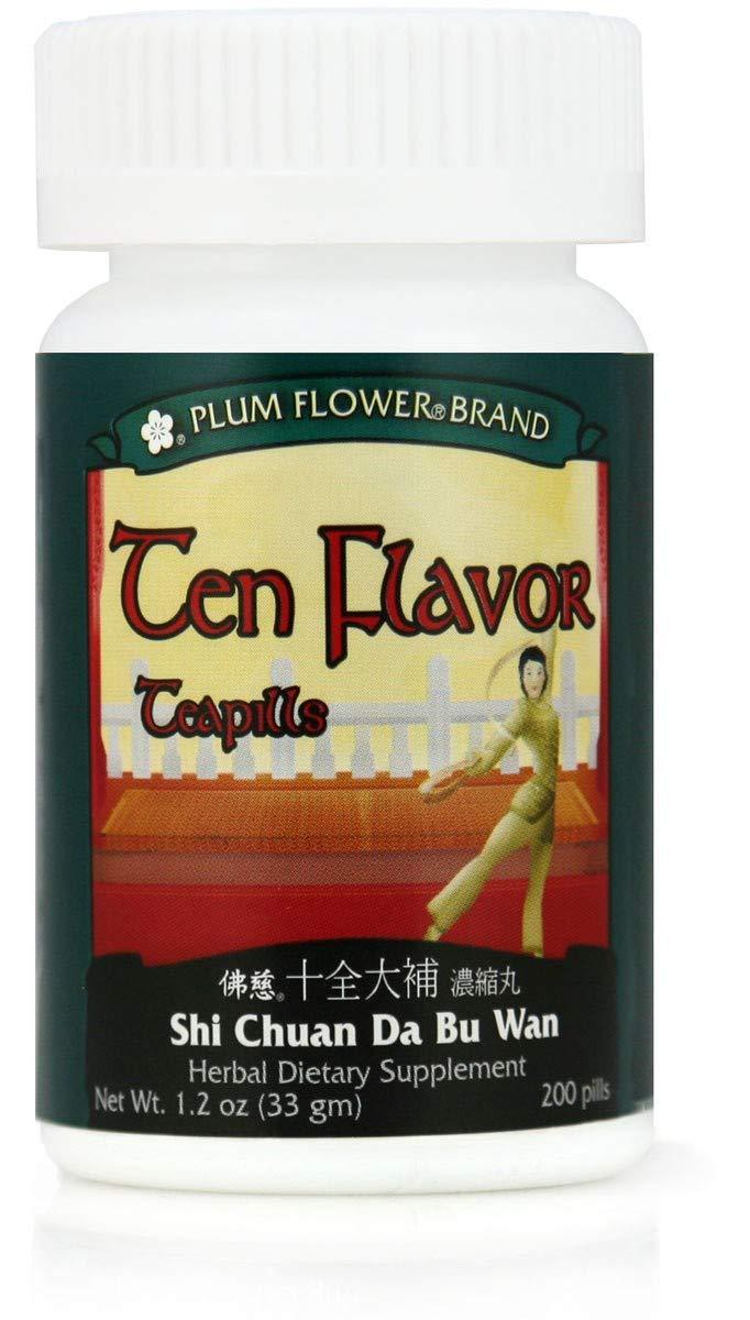 Plum Flower Ten Flavor Teapills (Shi Chuan Da Bu Wan)