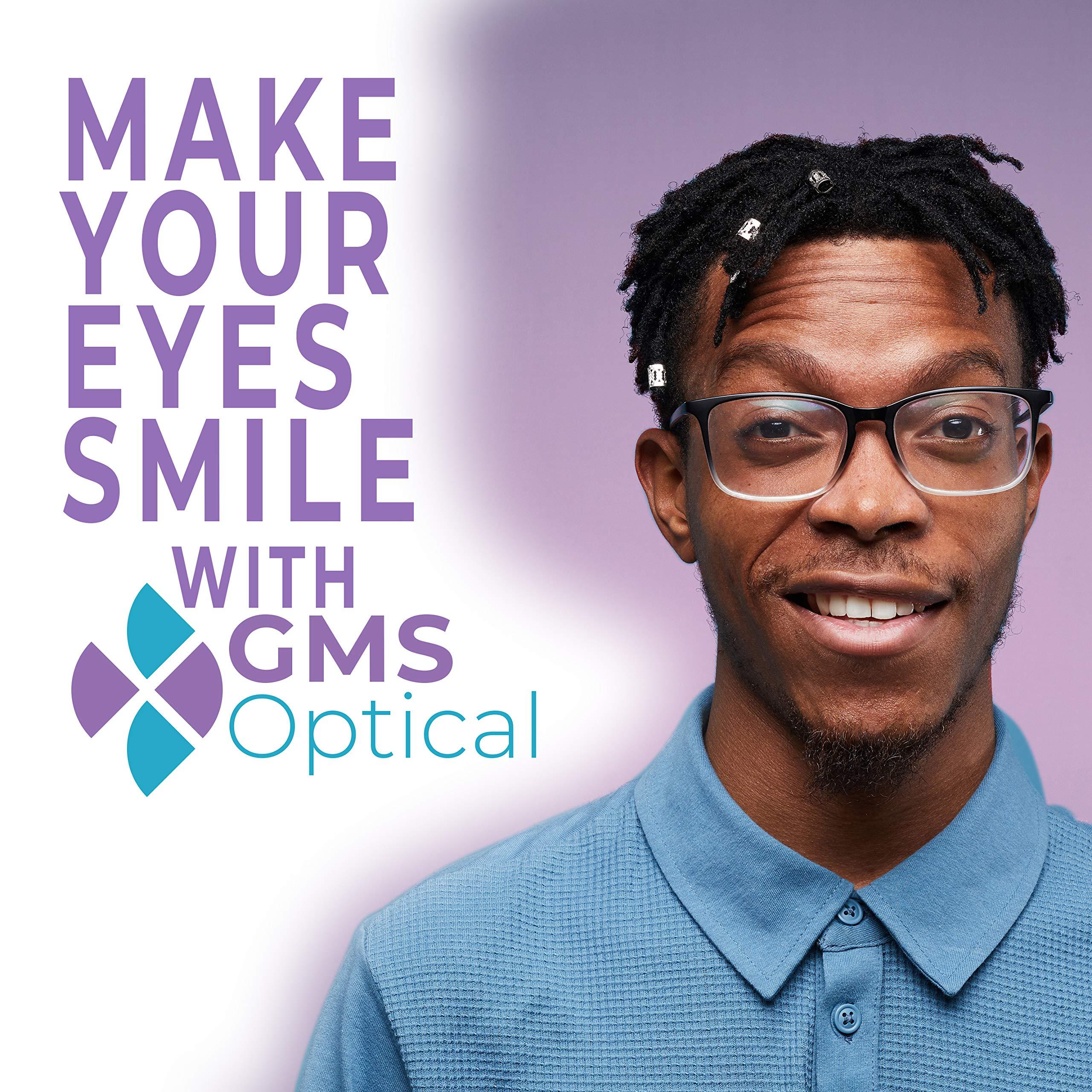 GMS Optical GMS Optical 3.2mm Extra-Thick / 15mm Medium-Length - Adhesive Air Bag Teardrop Anti-Slip Silicone Nose Pad - Anti-Slip for Glasses, Eyeglasses, Sunglasses (5 Pair, Black)