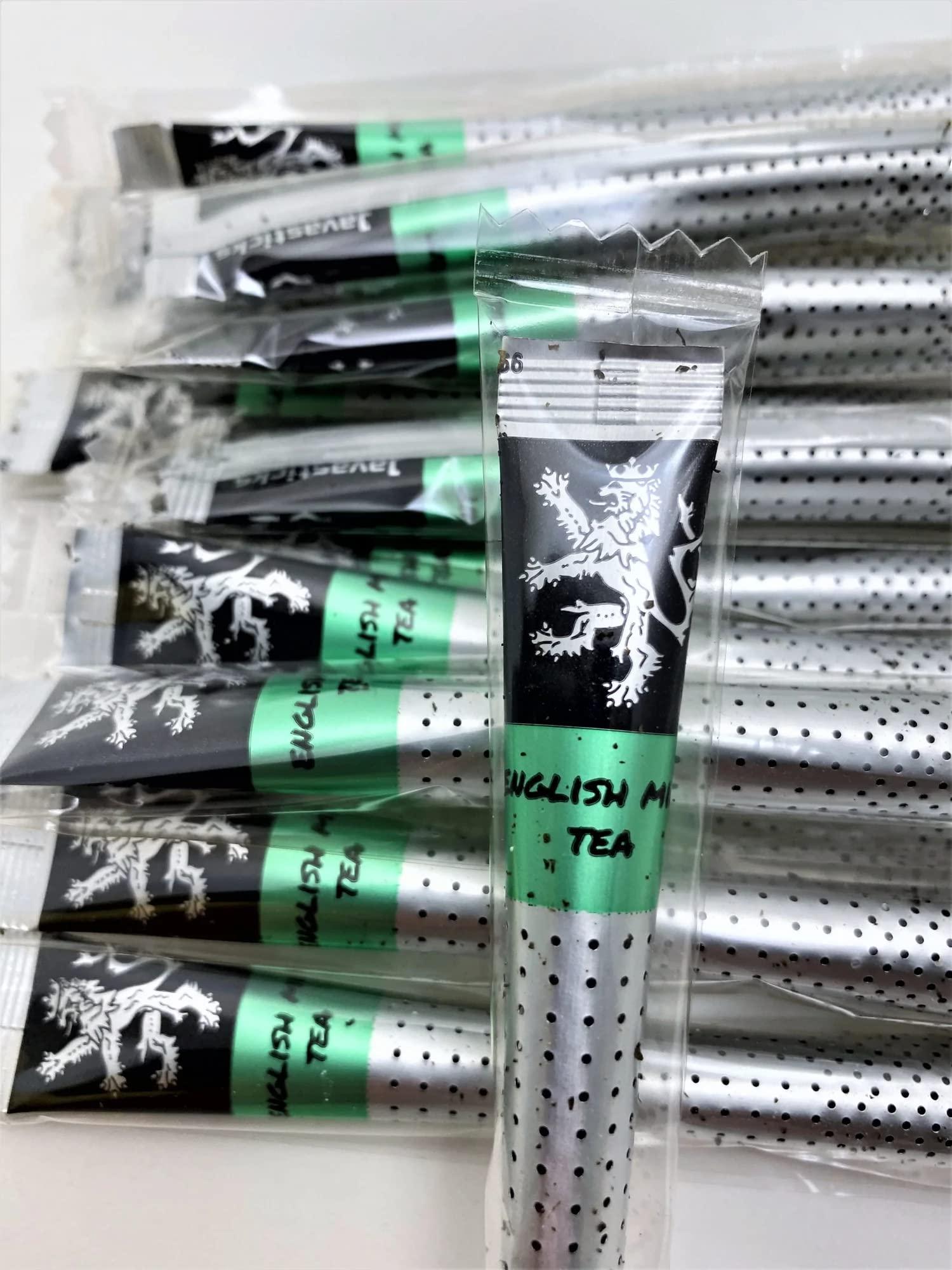 Javasticks English Mint Teas - 25/50/75/100 Sticks (100)