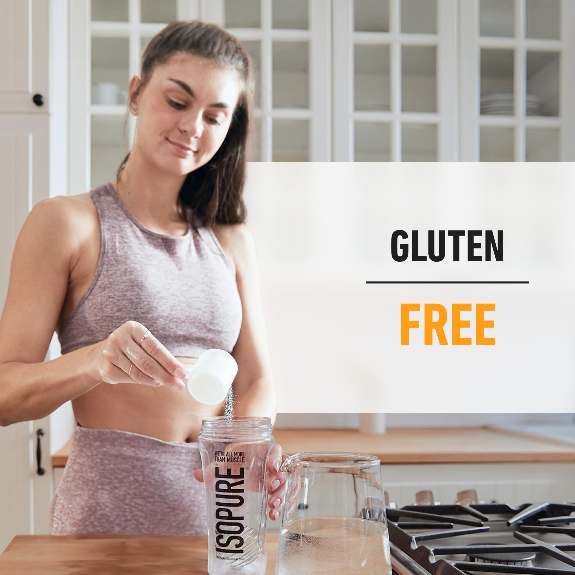 Isopure Isopure Zero Carb 100% Pure Whey Isolate Protein Powder, Lactose Free, Gluten Free, With Vitamins, Vanilla Salted Caramel, 25g Protein Per Serving, 3 Lbs, 42 Servings