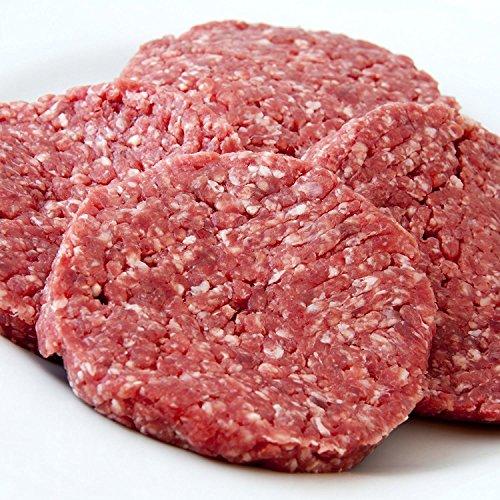 Mount Pleasant Grass Fed Beef Co. 100% Grass Fed Beef Burgers - 1/2 lb Each - Package Of 24 - Delicious & Healthy Burger Patty, Protein & Omega-3 Rich Gourmet Hamburger Meat, Juicy & Ready To Cook, Classic American BBQ Choice