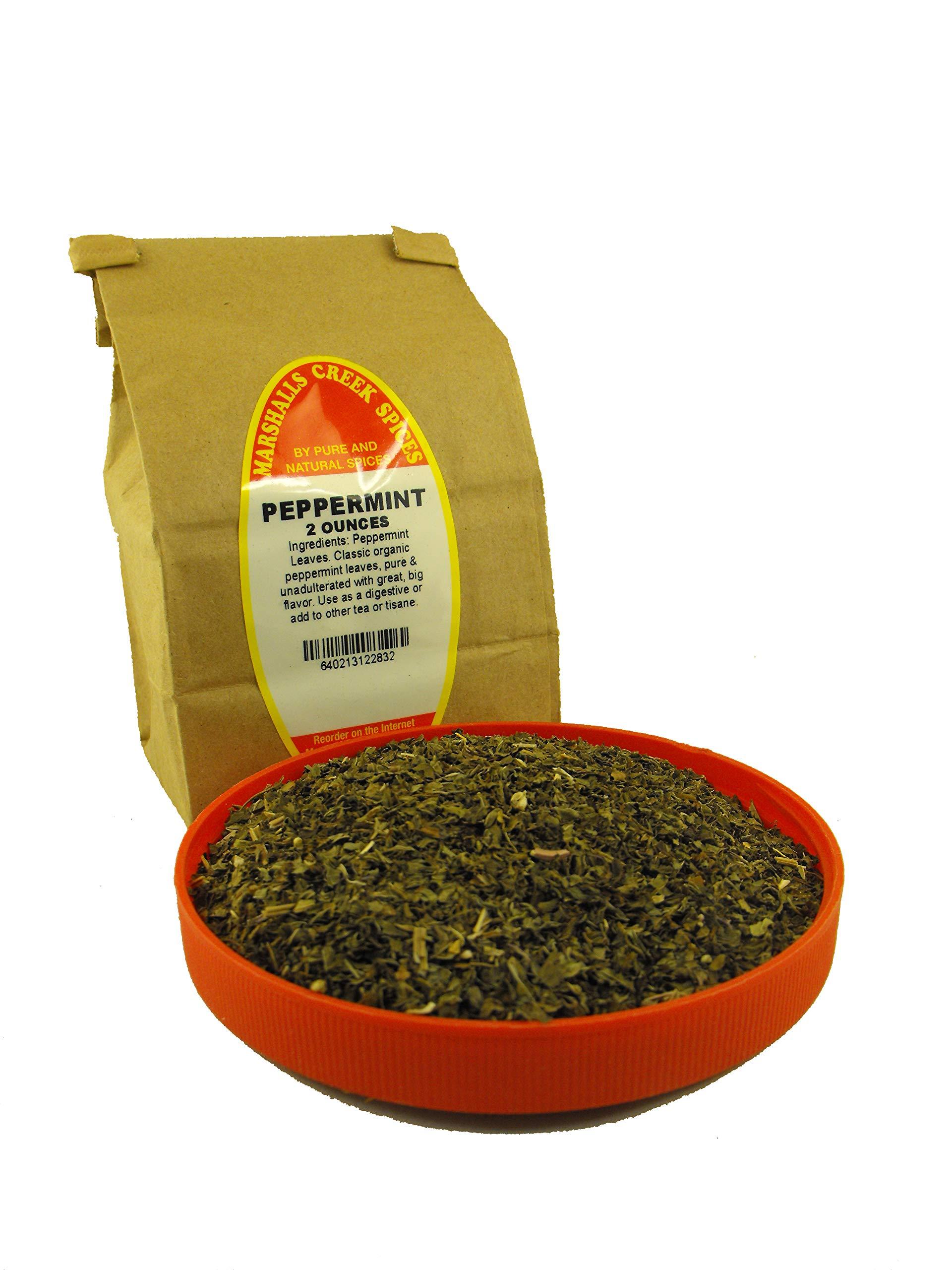 Marshalls Creek Spices Marshalls Creek Loose Leaf Tea, (Tisane) Peppermint (caffeine free) 2 oz
