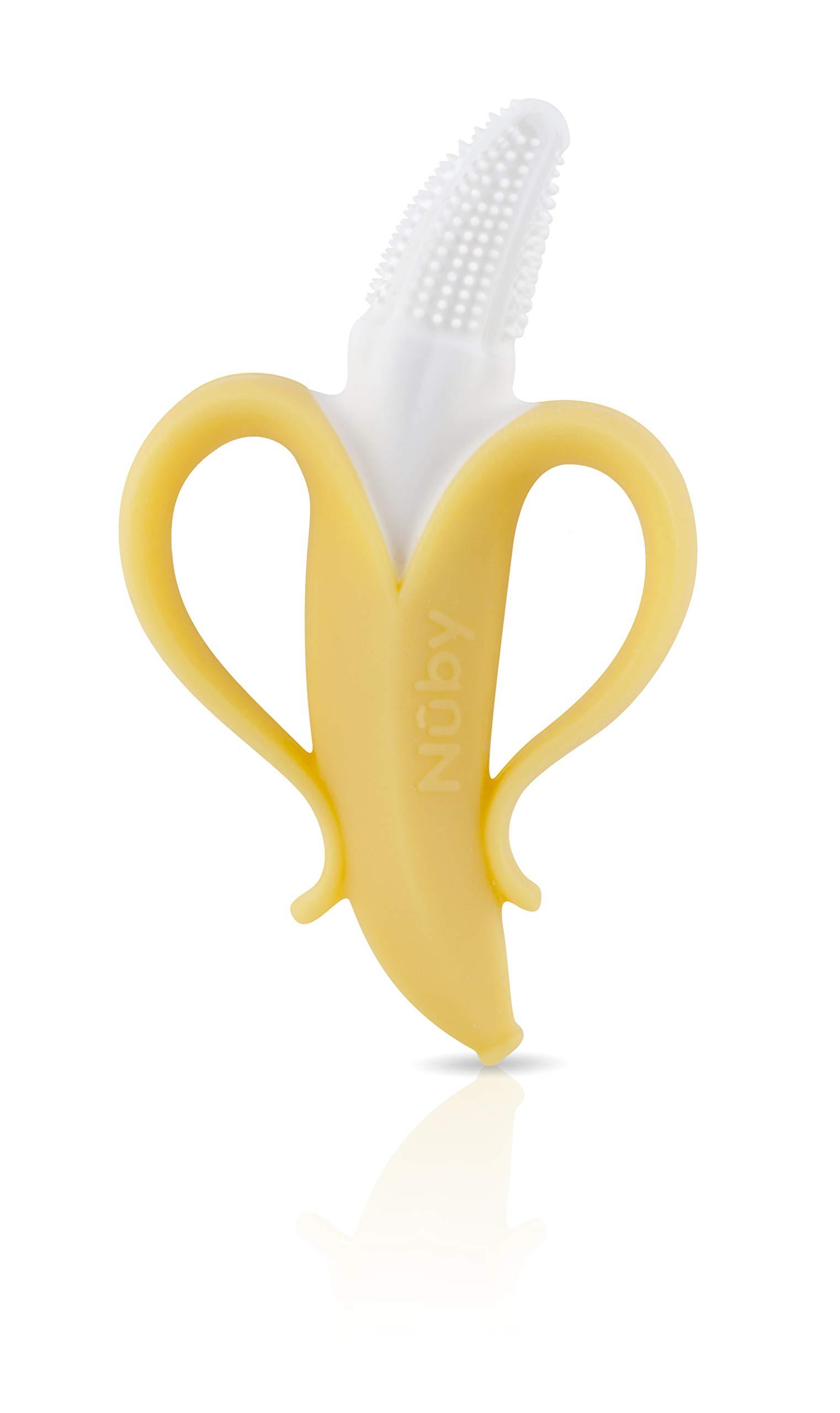 Nuby Nuby Nananubs Banana Massaging Teether, Yellow (Pack of 16)