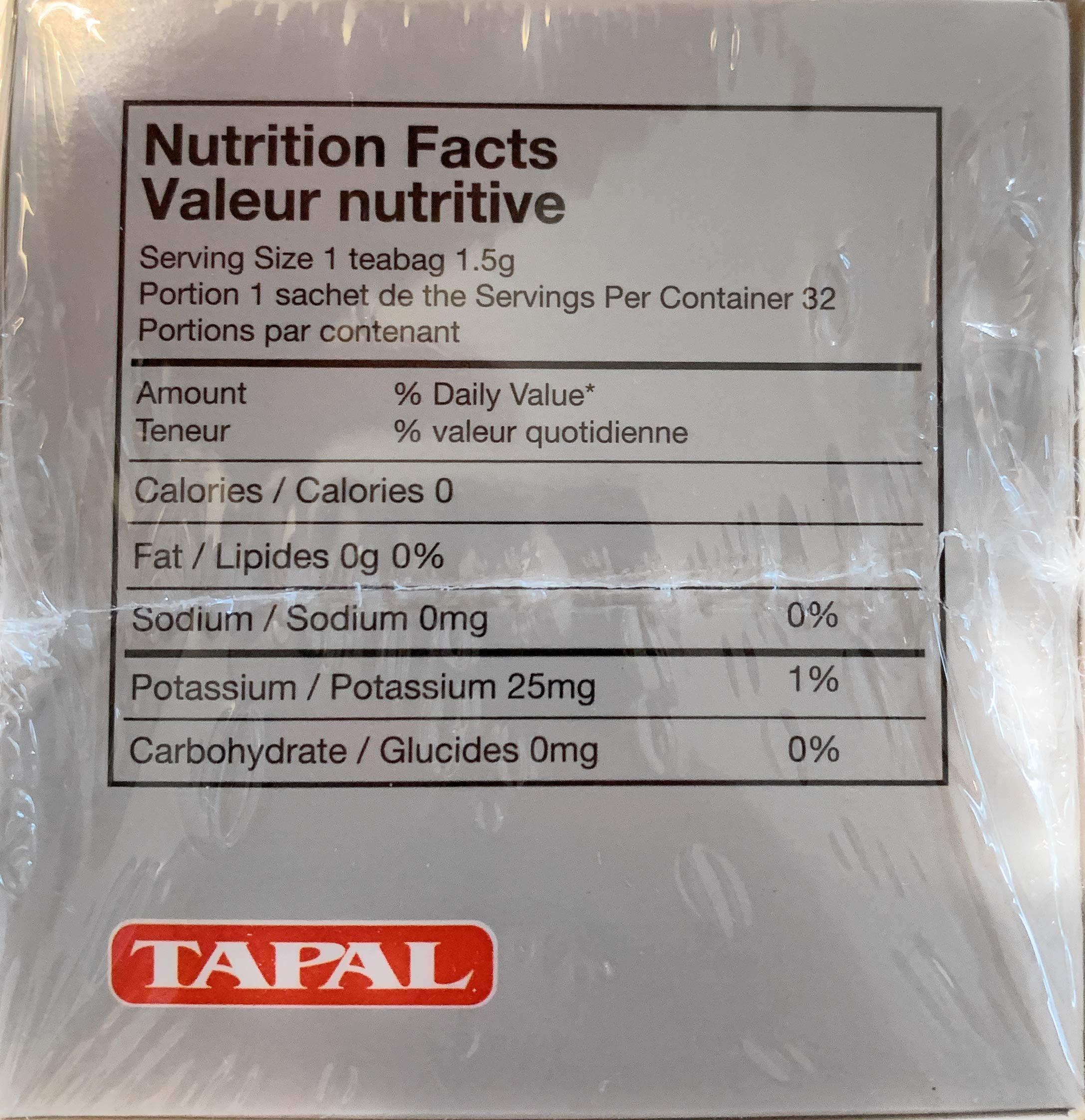 TAPAL TAPAL GREEN TEA SELECTION PACK 32 TEA BAGS (8 FLAVORS)