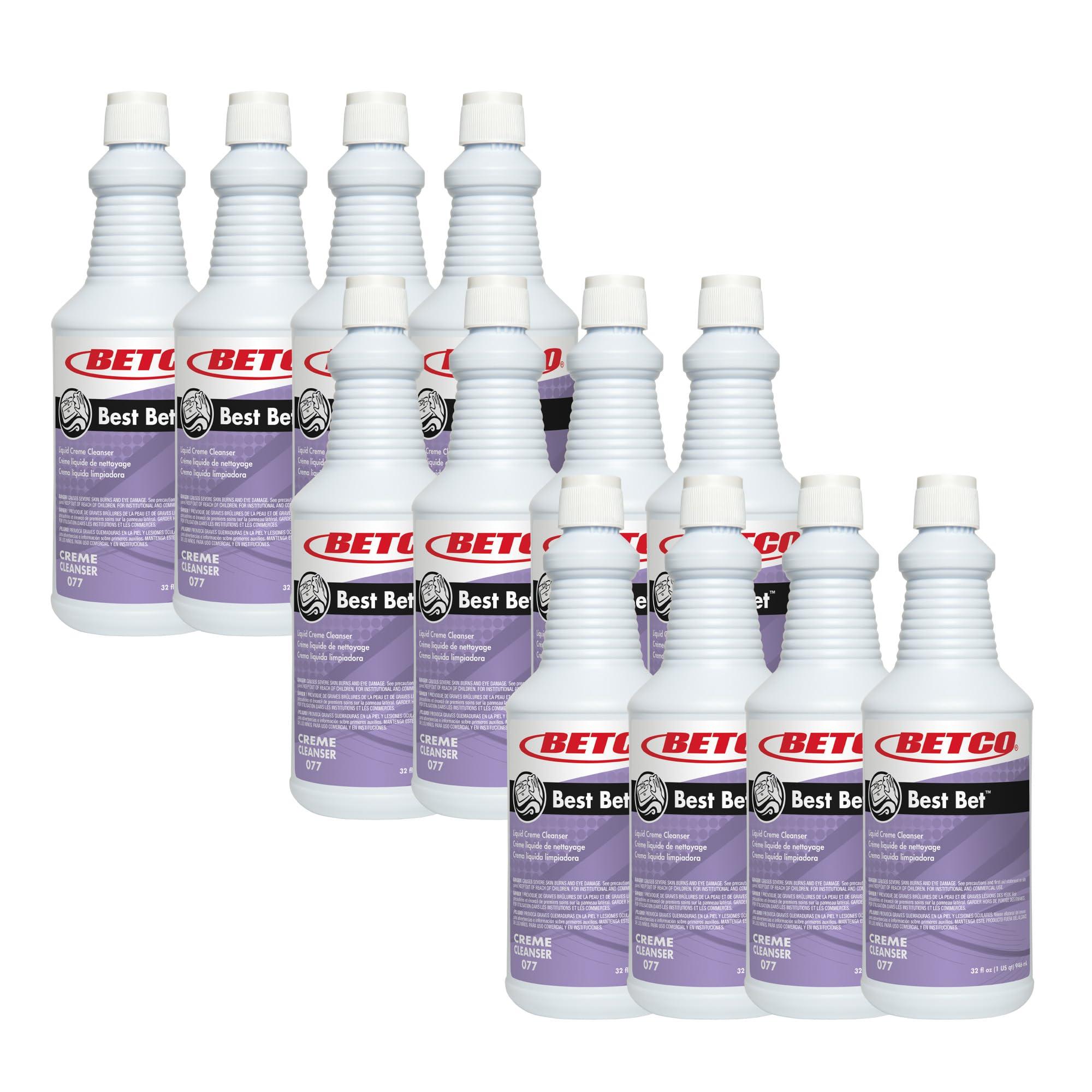 Betco Betco Best Bet. Liquid Abrasive Crme Cleanser 32 oz. (Case of 12)