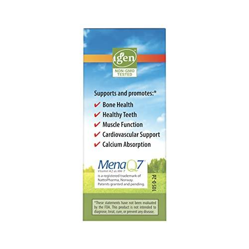 Carlson Carlson Super Daily D3 + K2, 50 mcg D3 + 45 mcg MK-7, Heart & Bone Health, 360 Liquid Drops, 10.16 ml