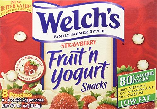 Welch's Welch's Strawberry Fruit'n Yogurt Snacks 8 Pouches