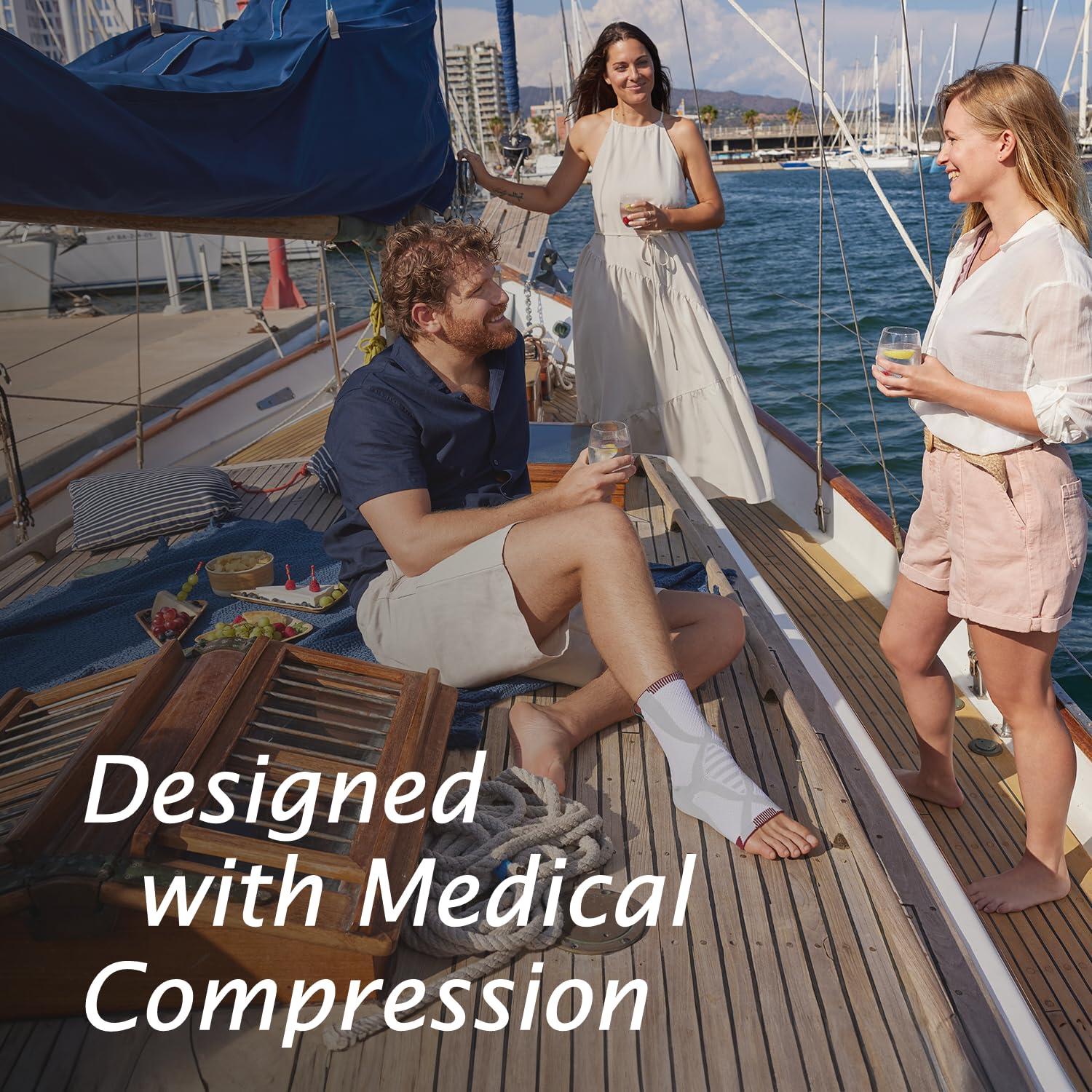 BSN Medical Actimove Professional Line AchilloMotion Achilles Tendon Support Achilles Tendonitis Relief, Achilles Tendon Bursitis Left/Right Wear Charcoal, Medium