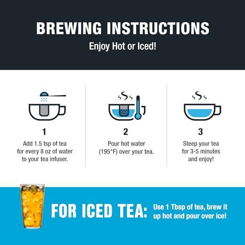 Tiesta Tea Tiesta Tea - Chai Love Tea | Spiced Chai Black Tea | Premium Loose Leaf Tea Blend | High Caffeinated Black Tea | Make Hot or Iced Tea & Brews Up to 50 Cups - 4 Ounce Refillable Tin