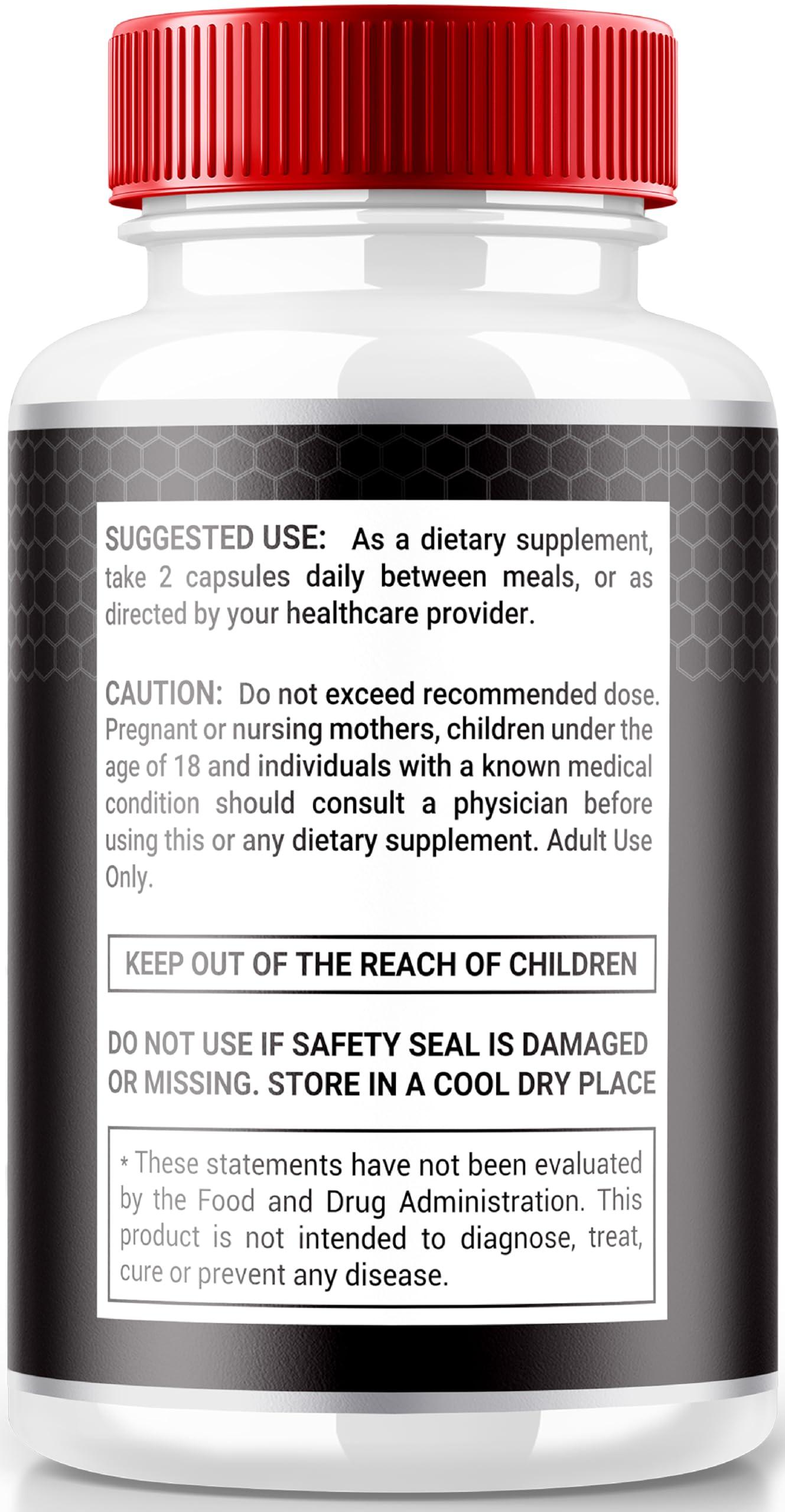 NutraRize (3 Pack) Virilwood Capsules for Men, Official Viril Wood Pills 1200 mg, All Natural Male Formula to Support Long-Lasting Performance and Overall Health, Premium Multivitamins Review (180 Capsules)