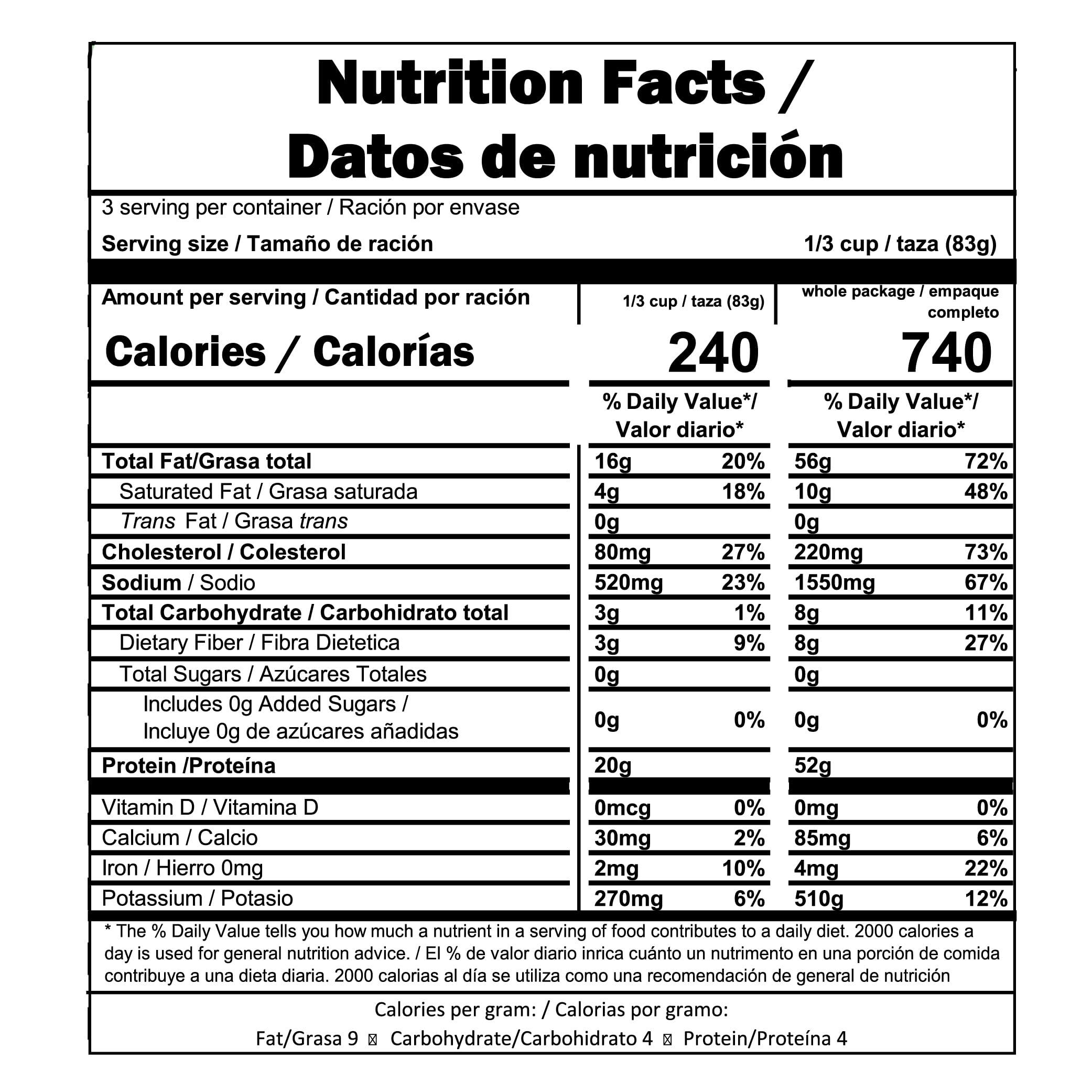 Chata Chata Turkey Chilorio Seasoned Shredded Turkey Chilorio de Pavo Pouch 8 ounces | Pack of 1