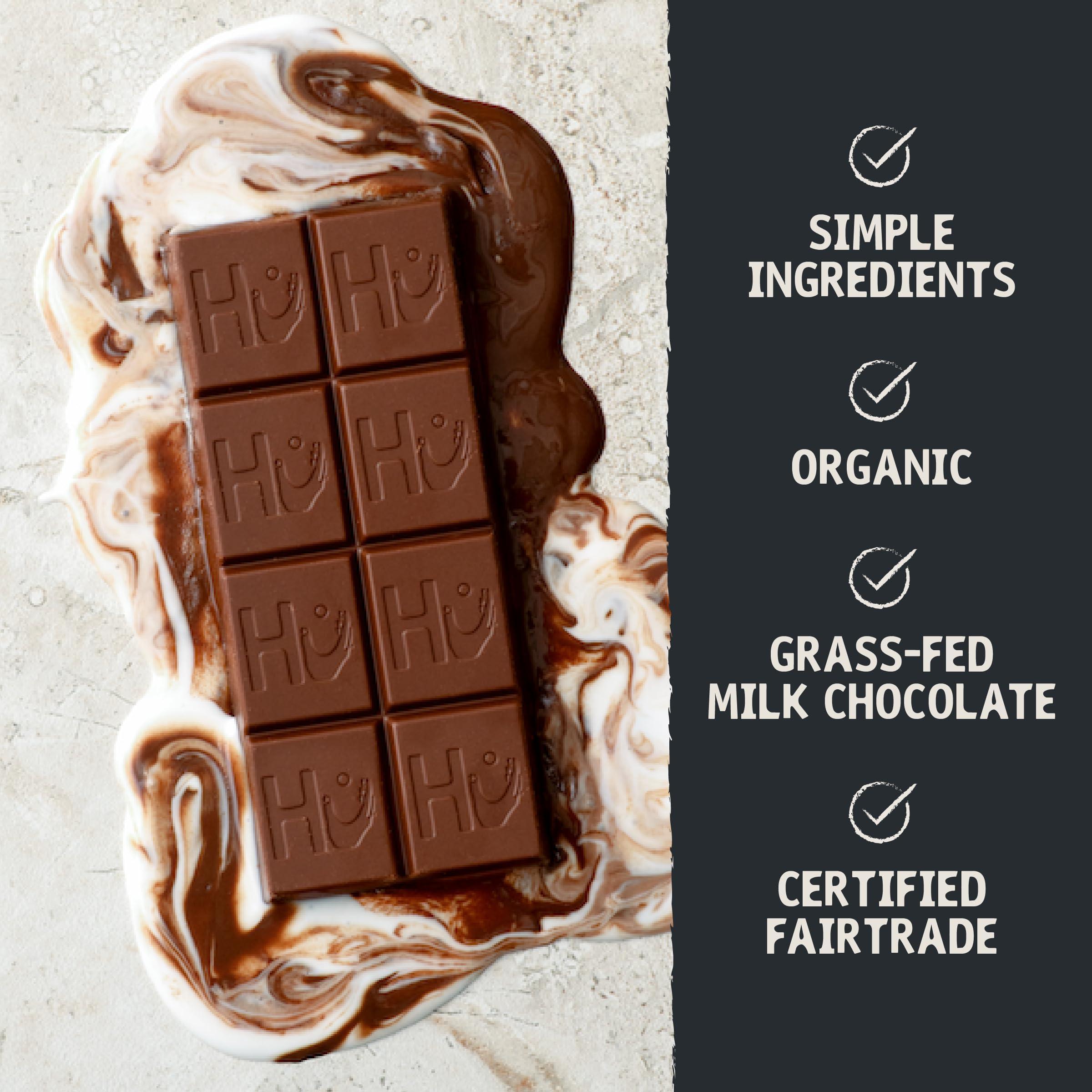 Hu Kitchen Hu Kitchen Organic Almond Crunch & Coconut Milk Chocolate Bar, 2.1 OZ