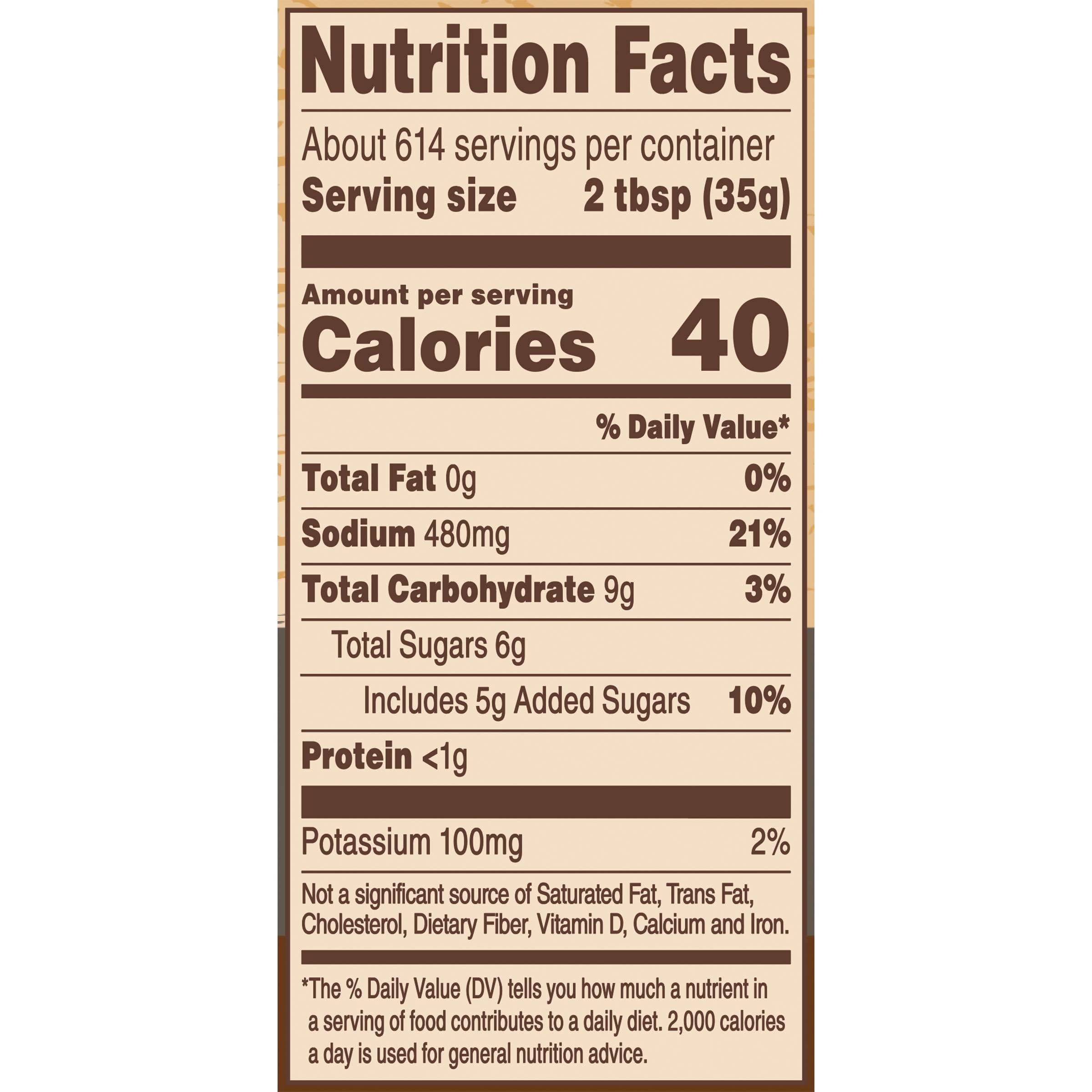 Cattlemen's Cattlemen\'s Smoky Base BBQ Sauce, 5 gal - One 5 Gallon Jug of Customizable Smoky Barbecue Sauce Base for Chefs, Ideal for Ribs, Briskets, Wings and More