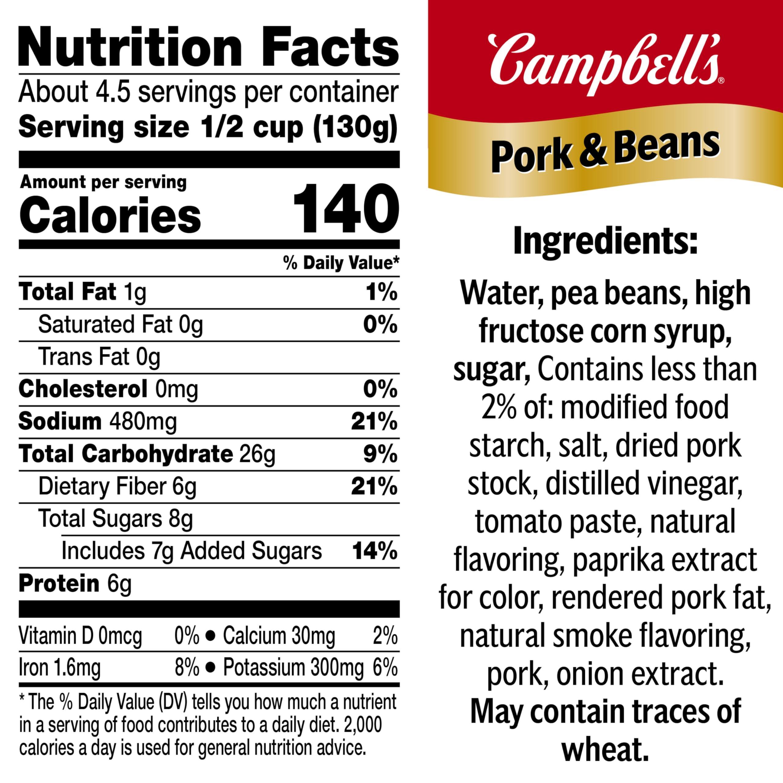 Campbell's Campbell’s Pork and Beans, 19.75 Oz Can