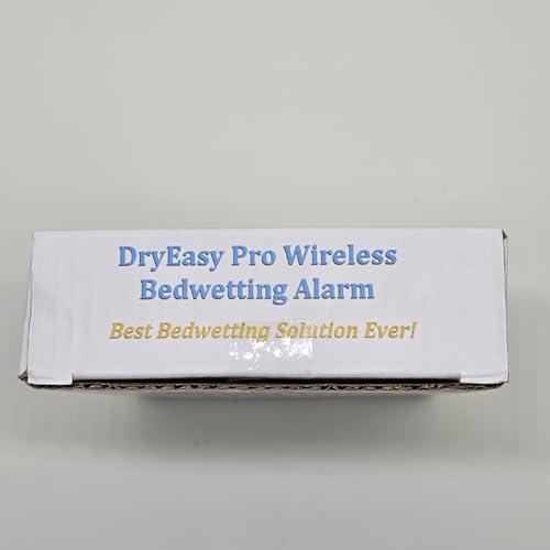 DRYEASY DryEasy Pro Wireless Bedwetting Alarm with New Improved Sensor, 6 Selectable Sounds, Volume Control, Strong Vibration and Compact Design for Overcoming Bedwetting