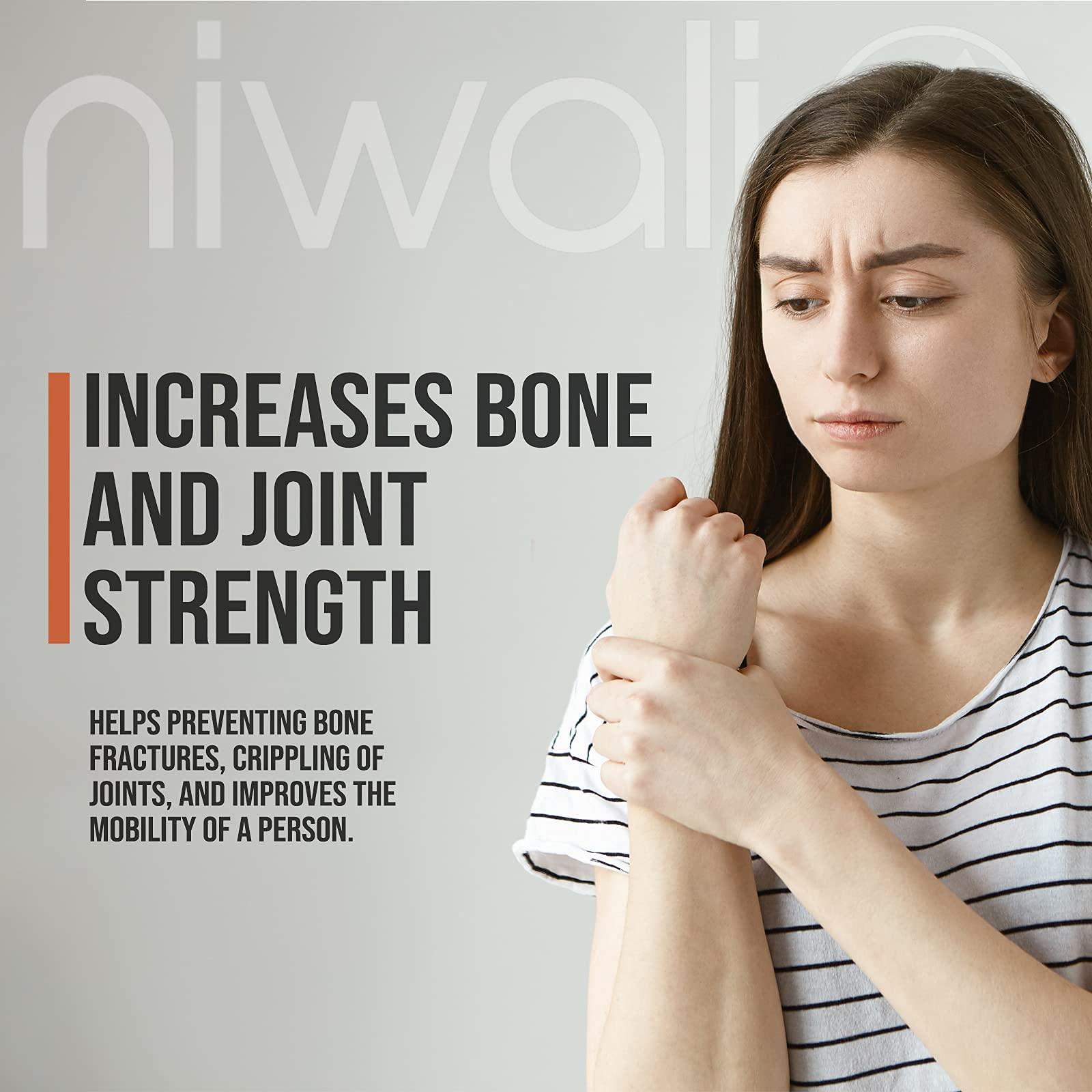 NIWALI NIWALI Hydrolyzed Collagen Dietary Supplements  A Complex Collagen Anti-Aging Dietary Supplements | Supports Healthy Hair, Nails, and Skin | Joint and Ligaments Formula Supplements | 90 Capsules