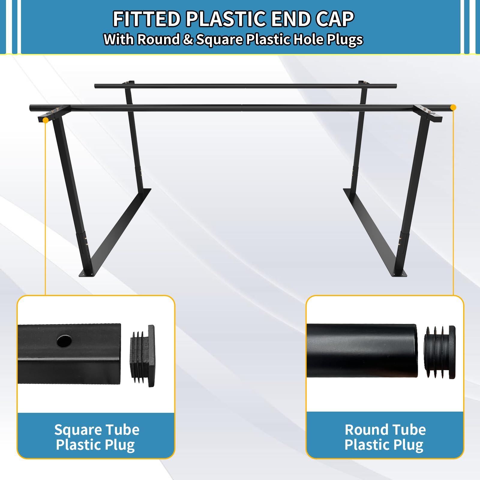 yeezoo Physical therapy parallel bars, Walking assist bar for rehab & walking balance issues, Adjustable height & width (8FT)